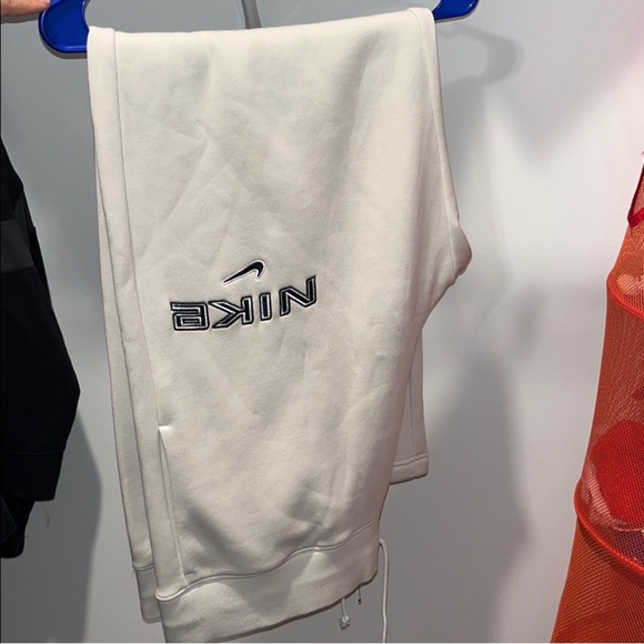 Nike Cream Full-Length Sweatpants - Picture 2 of 5